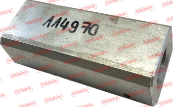 114970 Kempf Scharnier für Unterteil, Drehlager für Reißverschluß